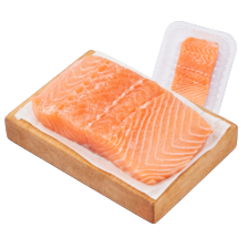 Zalmfilet zonder huid